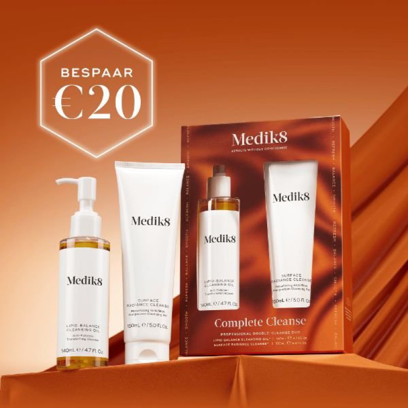 Medik8 Complete Cleanse voordeel combinatie