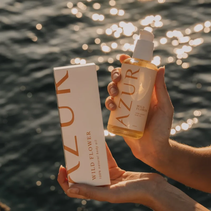 Azur body oil 100% Natuurlijk