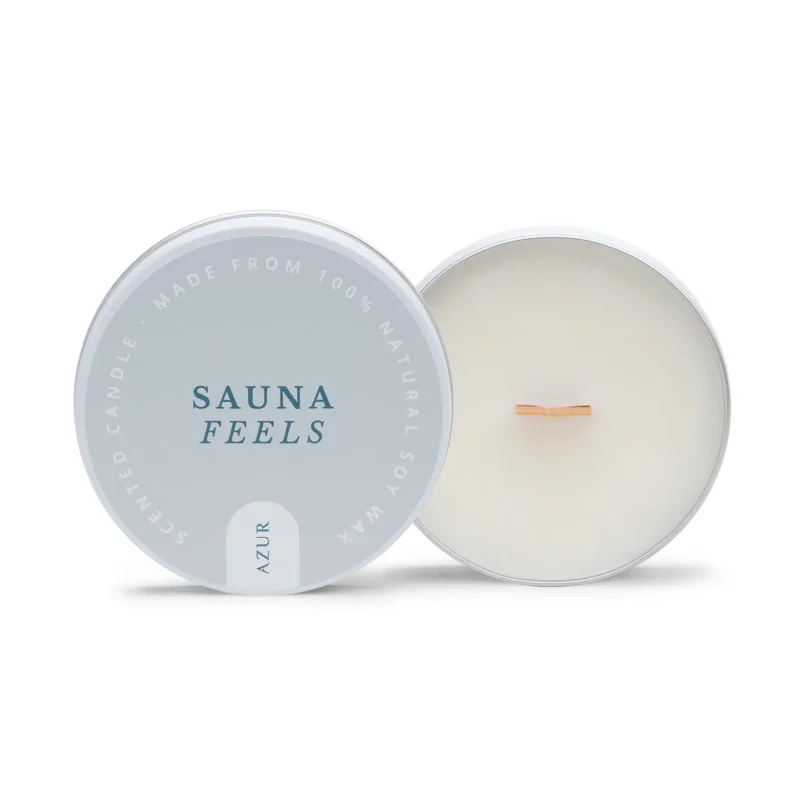 Azur Sauna Feels kaars klein